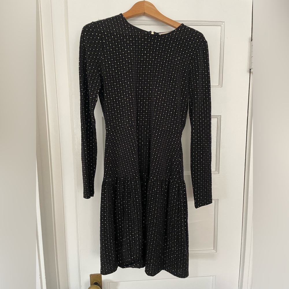 Michael Kors black and gold dress